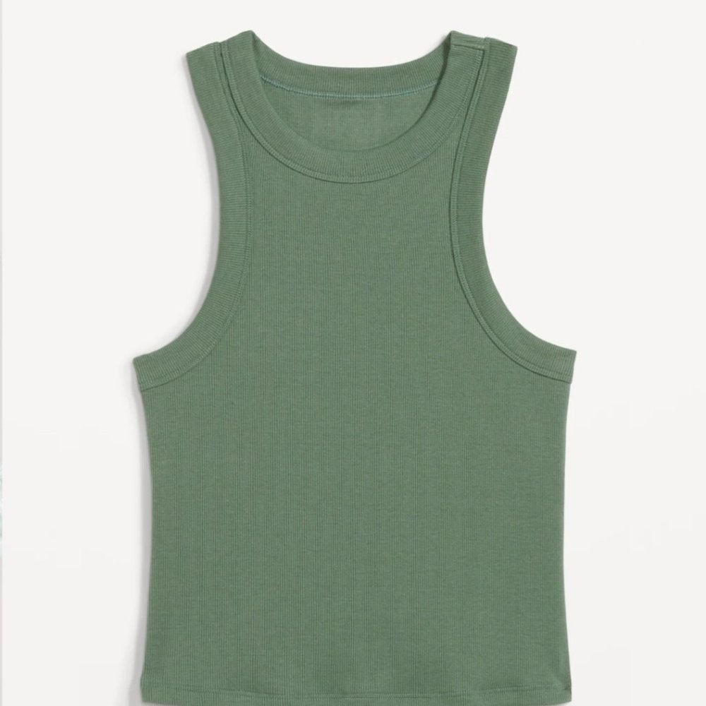 Army Green Cute Tank - Picture 6 of 6